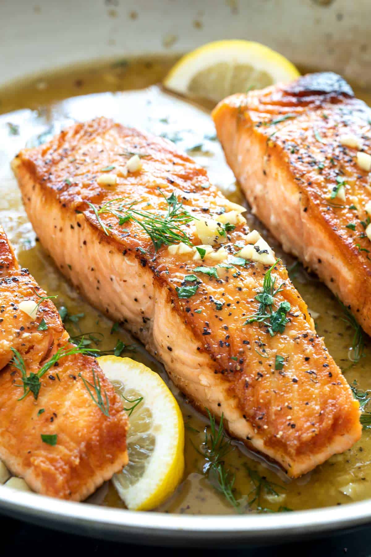 Pan Fried Norwegian Salmon - Gandy Steak